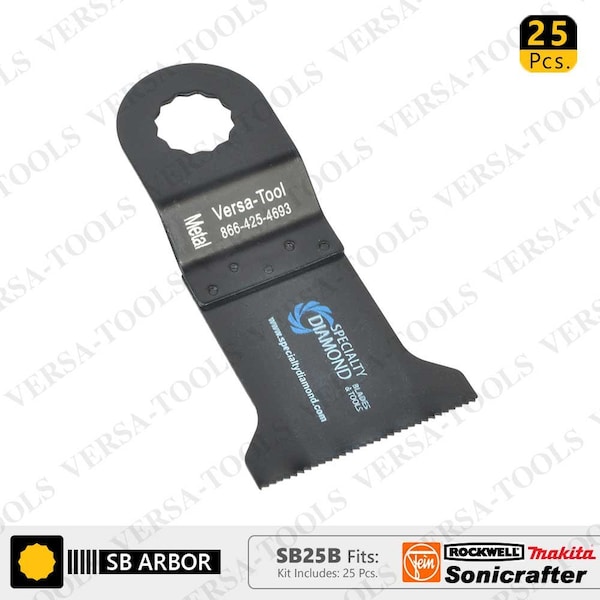 Versa Tool 45mm Bi-Metal Multi-Tool Saw Blades, PK 25 SB25B - main